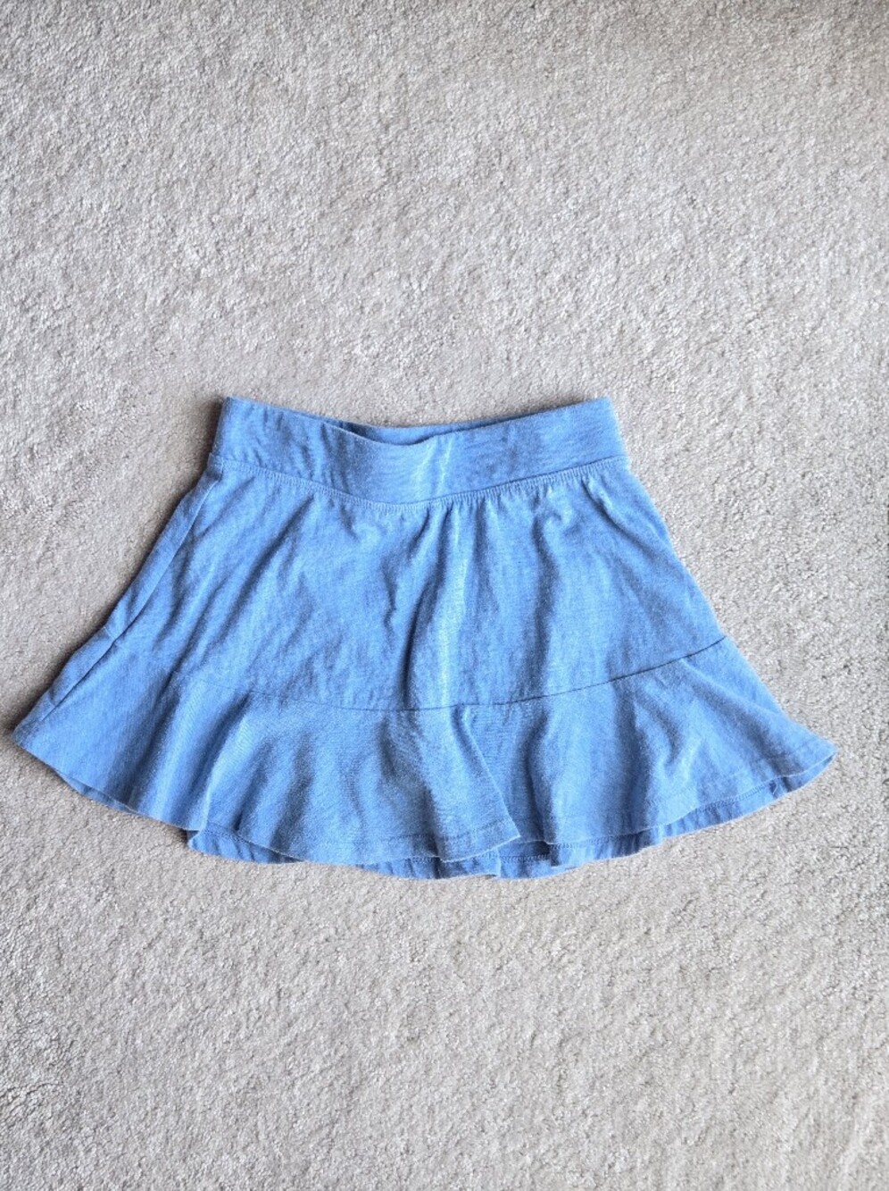 Place Light Blue Circle Skirt